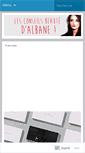 Mobile Screenshot of albaneetlemaquillage.com